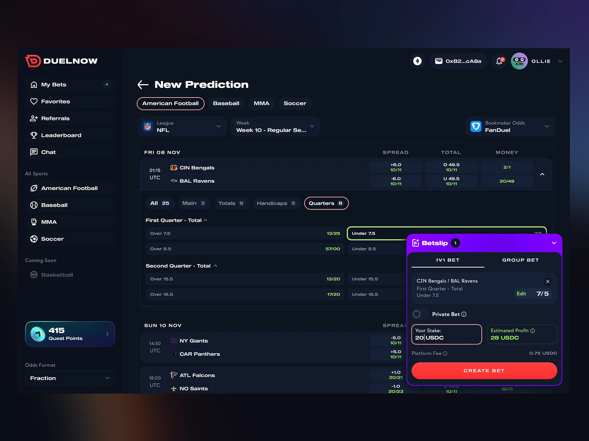 DuelNow screenshot 1